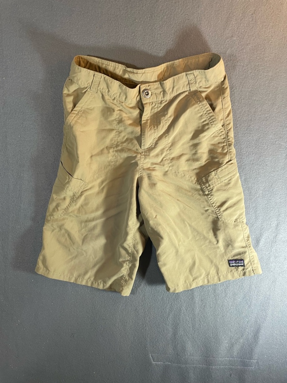 Patagonia Tan Shorts with Utility Pockets